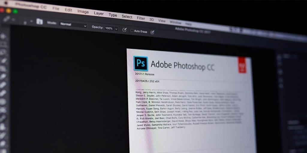Adobe Photoshop image editing software